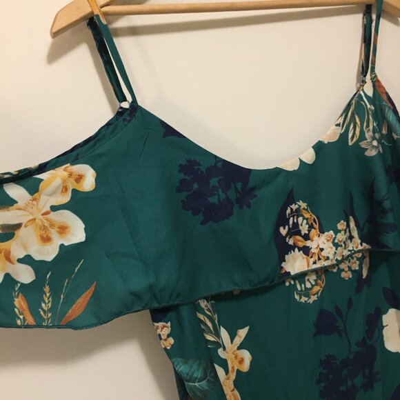 NWT YOINS Fluttery Sleeveless Boho Floral Dress - Picture 4 of 12